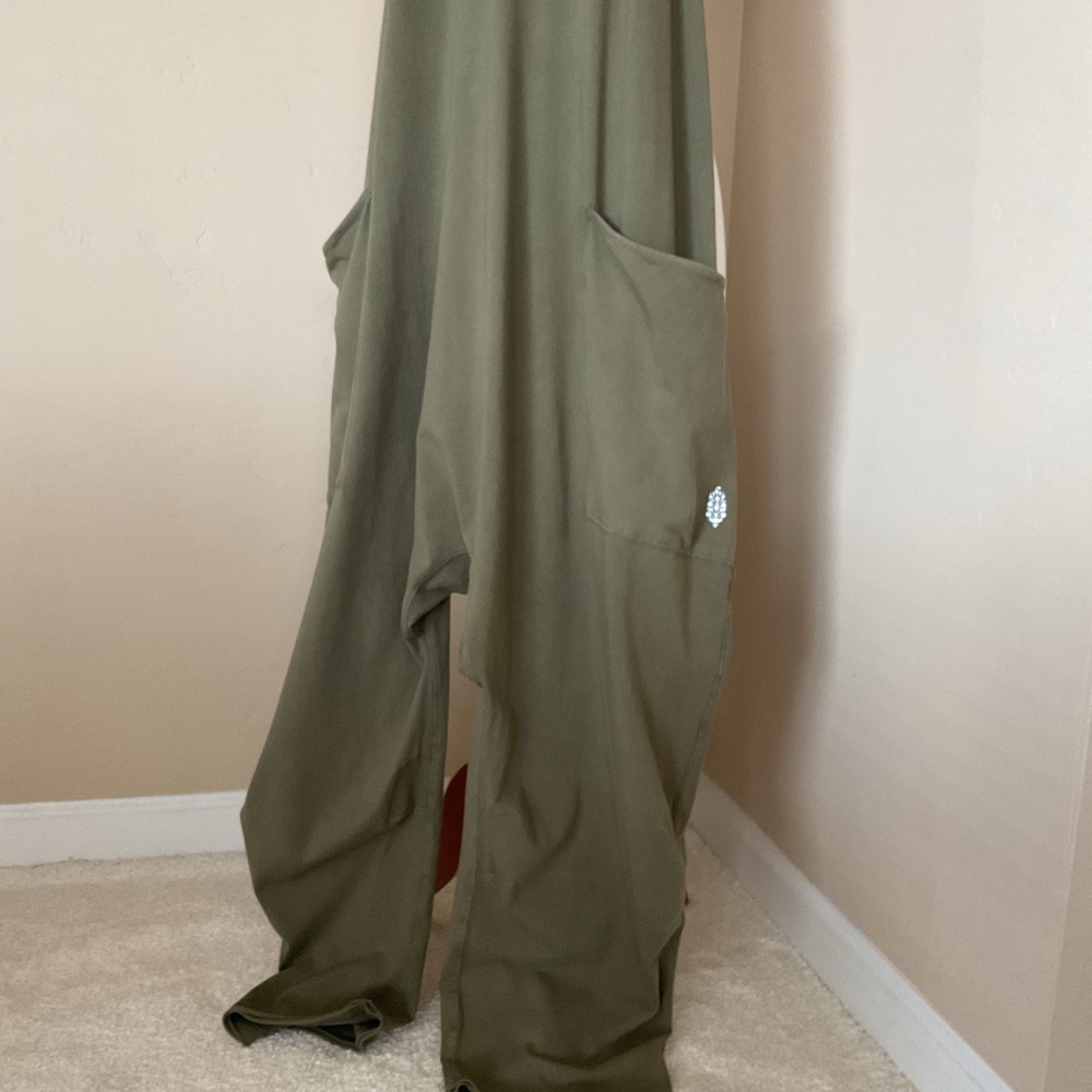 FP Movement by Free People Olive-Style Slouchy Pocket Jumpsuit - Picture 3 of 12